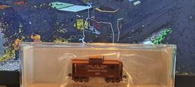 37898 Bowser Pennsylvania N5 Caboose Early Scheme N Scale Brown Metal Wheels