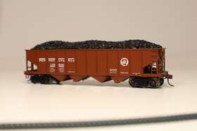 H-21a Bowser 40596 Executive Line Ho Scale Prr 4 Bay Hopper