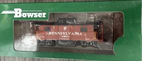 478073 Bowser 41615 Ho Scale Rtr #41615 N8 Caboose Prr Shadow Keystone #478073 Nib