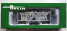 42214 Bowser Ho Delaware And Hudson 70 Ton 2 Bay Hopper Car #2955