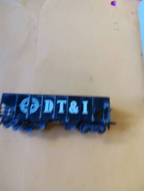 42805 Bowser 70 Ton Ballast Car Dt&i Detroit Toledo And Ironton Ho Scale