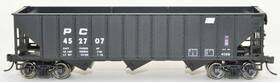 452707 Bowser 42925 Ho Scale 70-ton 12-panel 3-bay Hopper Penn Central/pc 1960 H39b #452707