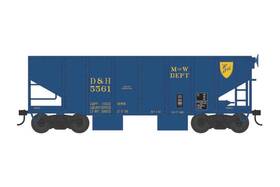 43095 Bowser Ho Delaware And Hudson 55-ton Fishbelly Hopper Ready To Run #5584