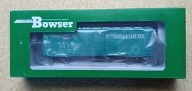 43169 Bowser Ho Inch Pittsburgh And Lake Erie New York Central System 40ft Box Car. Nib