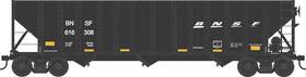 616308 Bowser 43183 Ho Scale 100-ton 3-bay Hopper Bnsf Railway Repaint Ex-slsf #616308