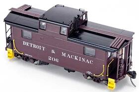 43353 Bowser Ho N5 Caboose Detroit And Mackinac #206 Rtr New