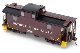 43354 Bowser Ho N5 Caboose Detroit And Mackinac #208 Rtr New
