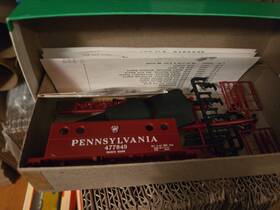 54012 Bowser Ho Kit #54012 Pennsylvania N-5c Caboose Shadow Keystone Buckeye Nib