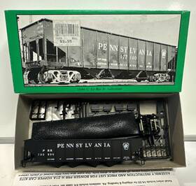 730896 Bowser 54053 Ho Scale Prr Pennsylvania H-21 4-bay Hopper Car Kit #730896