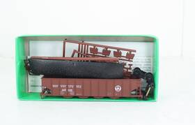 407086 Bowser 54102 Ho Pennsylvania H-21 Clam Shell Hopper Circle Keystone Prr