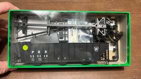 55101 Bowser New Ho 100 Ton 45 3 Bay Hopper Kit Prr H-43 #55101 Sealed Car# 22-52-38