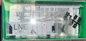 12752 Bowser 56874 Ho Scale Kit #56874 70 Ton 3-bay Covered Hopper L&ne Nib