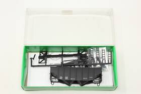 85981 Bowser Ho 55 Ton 2-bay Fishbelly Hopper Dimensional Data Only Black Kit