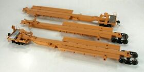 355172 Bowser Ho 42823 Trinity 53foot Raf33 Spine Car 3 Unit Ttax #355172