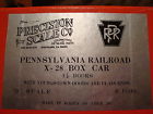 15483 Box 1 Car 2 Doors Prr Youngtown Scale -28 Precision Brass
