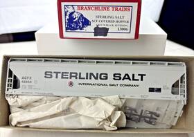 48959 Branchline 13006 Trains Ho Scale Sterling Salt Acf Covered Hopper Kit# Nib
