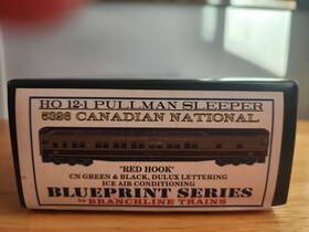 5326 Branchline Blueprint Kit Ho 12-1 Pullman Sleeper Canadian National Nib