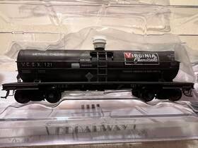 6127 Broadway Limited Imports Acf 6000 Gallon Type 27 Tank Car Viriginia Chemical Vcsx 121 Ob