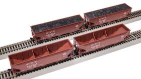 7376 Broadway Limited Imports Ho New York Central Aar 70-ton Triple 3-bay Hopper 4-pack
