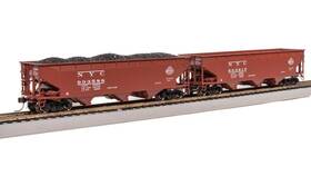 Broadway Limited Imports 836563073768 7376 Ho Scale Nyc Aar 70-ton Triple Hopper Pack Of 4