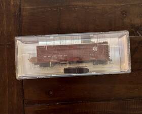 9325464 Broadway Limited Imports Ho Scale Prr Railroad Stock Car With Hog Sound #821