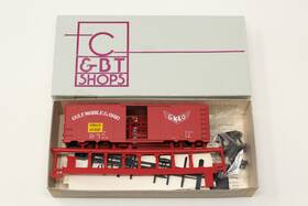 67497 C&bt Ho End Cab Models Special Edition Box Car Gulf Mobile And Ohio Gm&o