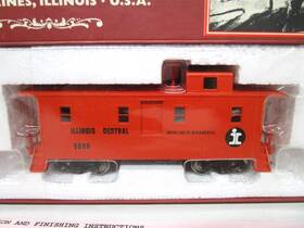 Ccs-1030 Centralia Car Shops Ho Scale Ic Illinois Central Side Door Caboose #9880 Nos Sealed