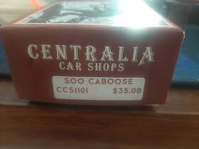 Centralia Car Shops Ccs1101 Ho Soo Line Caboose Rare - Nib Sealed