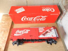 42911 Coca-cola Lgb Boxcar Inch Always The Real Thing G Scale Original Box And Sleeve