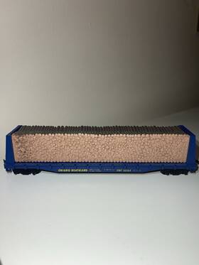 0001-009206 Con-cor #0001-009206 Ho 54 Pulpwood Flatcar Ontario Northland #10564