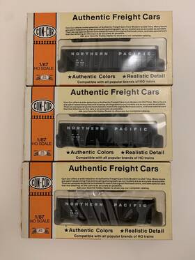0001-009362 Con-cor 3 Ho 100 Ton 15 Panel Coal Hopper Kits Northern Pacific