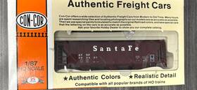 Con-cor 0001-009503 Con-cor Ho Kit Covered Hopper Santa Fe Nib