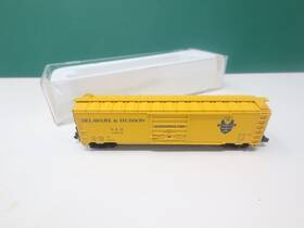 0001-041204-5 Con-cor Used N Scale 50ft Box Car Dh #29076 Read Description