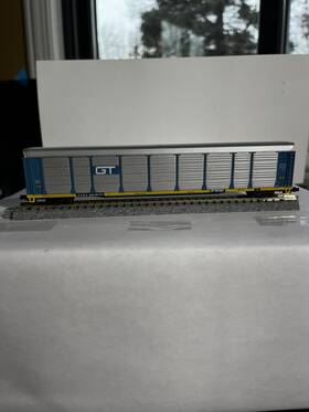 0001-603010-02 Con-cor 0001-603010- 02 N Scale Auto Rack Grand Trunk Ttgx Rd# 961523