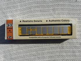 0001-603028 Con-cor N Tri Level Auto Rack Car Carrier - Csx Corp Excellent Boxed