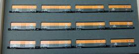 0001-851812 Con-cor N #1-851812 Great Northern Inch Loader Cars 12 Box Car Set Limited Edition