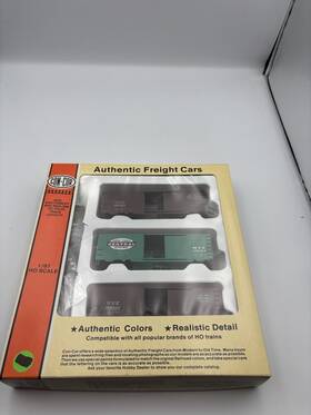 01-940302 Con-cor Ho 40ft Ps-1 Boxcar Kits New York Central Sprung Trucks/metal