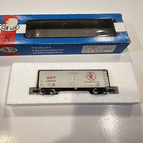 1351-c Con-cor 1351-s N Scale 40ft Mdt #10962 Oldie Wood Reefer #1351-c New York Central