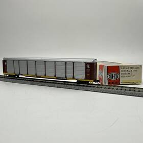 0001-603007 Con-cor 815083016431 N Scale Tri-level Auto Rack Santa Fe #84423 0001-603007 Con-cor 815083016431 N Scale Tri-level Auto Rack Santa Fe #84423