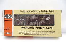 67845 Concor Ho 60ft Double Door Erie Lackawanna Boxcar Kit New Old Stock 67845 Concor Ho 60ft Double Door Erie Lackawanna Boxcar Kit New Old Stock