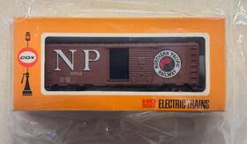 6120-5 Cox #306 - 1977 Train Northern Pacific 40ft Box Car #6120-5 Sealed Baggie