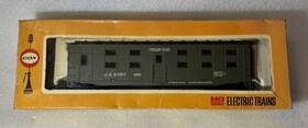 6122-2 Cox Vintage Ho Scale U.s. Army 5230 Troop Car In Original Box With Plastic