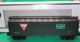 R-8002 Crown Model Products O Gauge Whitings Milk Refrigerator Car # 817 Ex/box