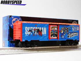 2528140 Dc Comics Lionel Superman 90th Anniversary Boxcar Freight Train Car New