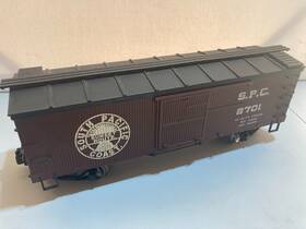 4254psc Delton Locomotive Works G Scale - South Pacific Coast Box Car Michigan 2701