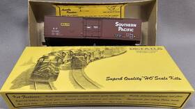 Bc-708 Details West Nos Ho Scale Southern Pacific 50ft Insulated Box Car Kit Bc 708