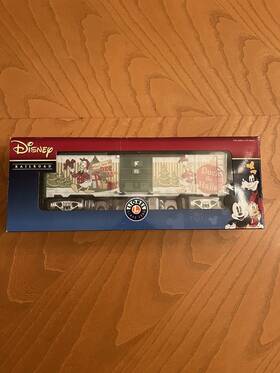 6-83791 Disney Bniob/ Authentic Lionel Donald Duck Christmas Box Car/#6-83791 Free Ship