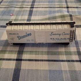 Asrx-60d Domino Ho Scale Advertising Box Car White Blue American Sugar Refining Co