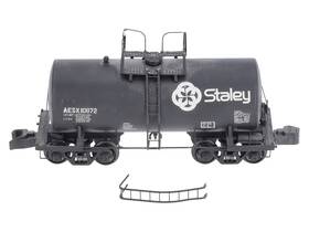 10872s Downs Model Rr 10872 S Aesx Staley Beer Tank Car #10872