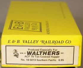 18-5013 E&b Valley Walthers Ho Southern Pacific Acf 70 Ton Covered Hopper Kit Sp 18-5013 E&b Valley Walthers Ho Southern Pacific Acf 70 Ton Covered Hopper Kit Sp